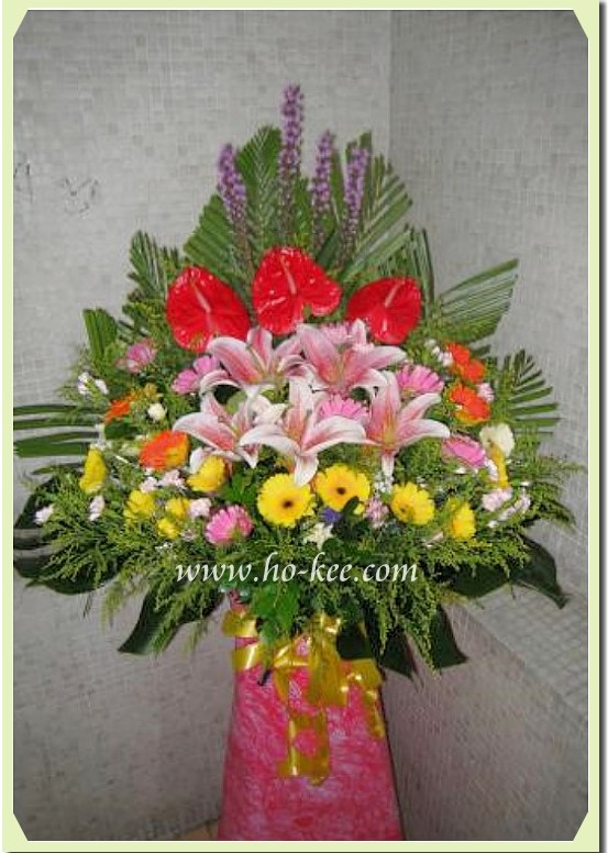 H106-红掌系列(马尾,百合,太阳花)